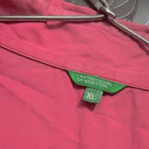 United Colors Of Benetton Pink Shirt