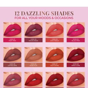 Just Herbs Long Stay Relaxed Matte Lipstick