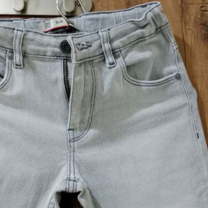 Grey Slim Fit Jeans