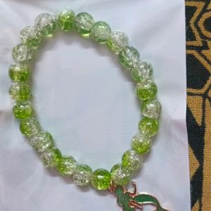 Glass Beads Charms Bracelet