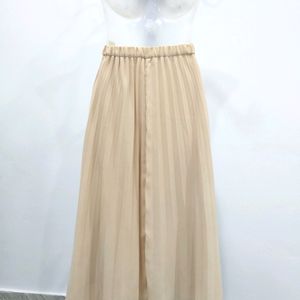 Midi Pleated Skirt