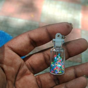 Miniature Bottle Keychain