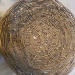 4 Small Wooden Baskets