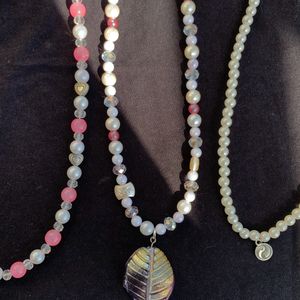 BEADED NECKLACES