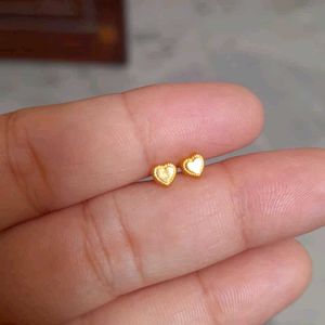 Beautiful New Heart Shape Studs