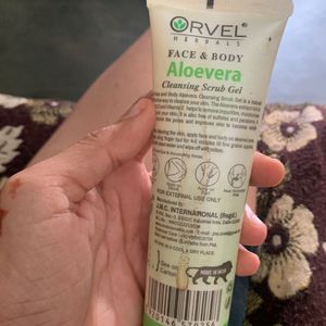 Aloe Vera Face And Body Scrub