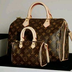 Louis Vuitton Handbags Monogram Colour Mauve