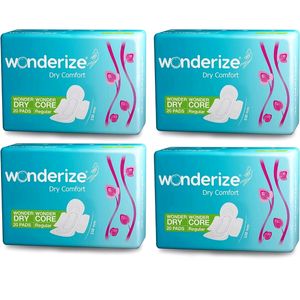 Wonderize Dry Comfort Sanitary Napkins for Women