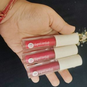 Set Of Three Myglamm Lipsticks