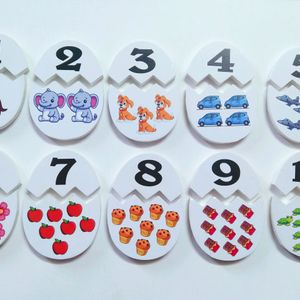 CRACKER EGGS Number Puzzle Activity