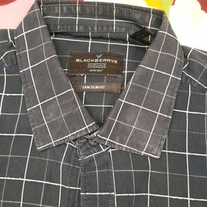 Blue Checks Mens Shirt