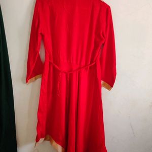 Red Kurti For Women