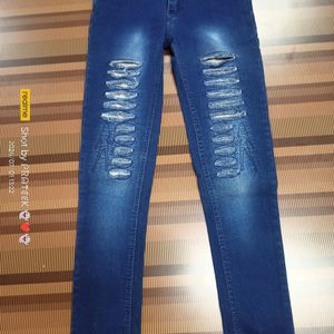 (N-14) 28 Size Slim Fit Denim Jeans