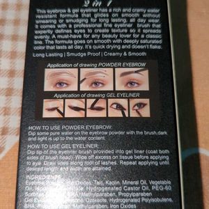 2 In 1 Eyebrow And Gel Liner