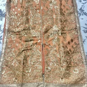 Kurta Set With Golden Embroidery