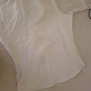 Women White Casual Shirt