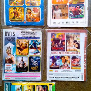 📀Bollywood and Hollywood Movies (DVD) Casts.