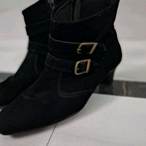 Black Velvet Boots.