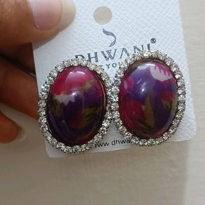 Combo Earings And Studs - 4 Pairs