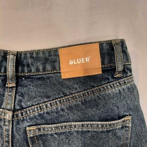 Vintage Wash Straight Fit Jeans