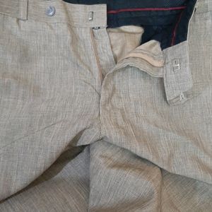 Grey White Khaki Nude Formal Pant Size 32 Branded