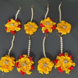 Floral Mangtikka Set