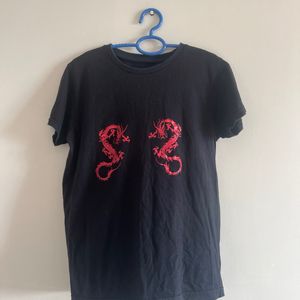 Dragon Print Customised Tshirt