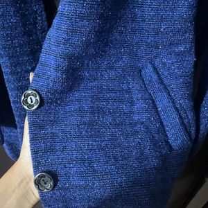 Weave Pattern Button-Down Cardigan