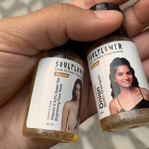 ₹30 Off🚚Shipping SOULFLOWER Shampoo& Facewash