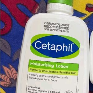 cetaphil moisturizing lotion + cetaphill cleanser