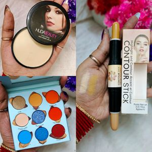 Huda Compact+ Mini Eyeshadow+ Contour Stick 2in1