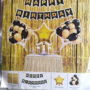 HAPPY BIRTHDAY 20 PCS MULTI BALLOONS 1PC STAR 23 C