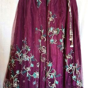 Royal Purple Lehnga | Wedding Season | Party Wear