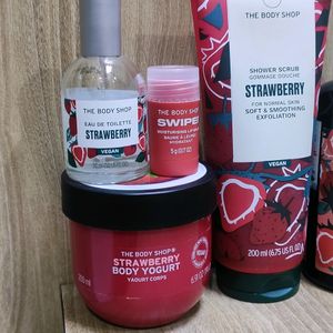 Strawberry Range By The Body Shop