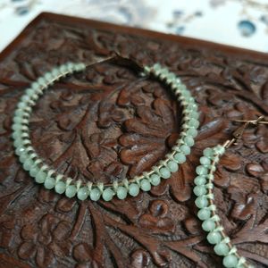 Sage Green Hoops