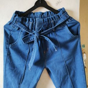 Highrise Knot Jeans