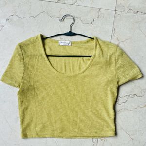 Crop Neon Color Top