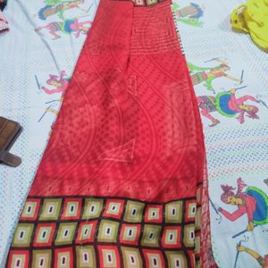 This Red Silk Saree