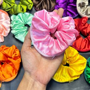 Zipper Scrunchies Pack Of 2