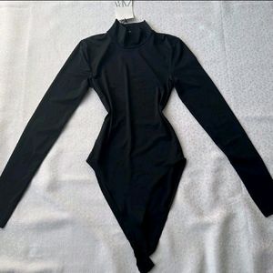 Zara Fitted Turtle Neck Bodysuit