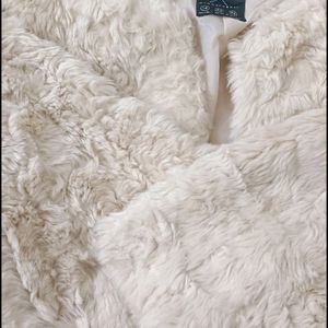 Element crop Fur Coat