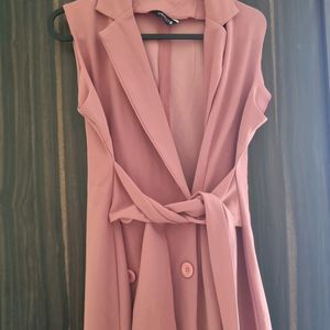 Peach Mini Dress