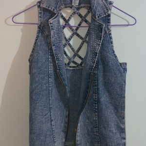 Denim's Stylish Half Jacket