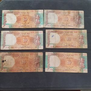 Shalimar Garden Ten Rs Old Notes Pack Of 18