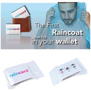 Pack Of 10 Easy to Carry Emergency  Rain coat