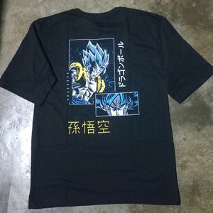 Drop Shoulder Anime T-shirt