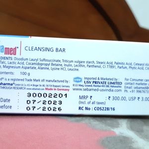 Baby Sebamed Cleansing Bar