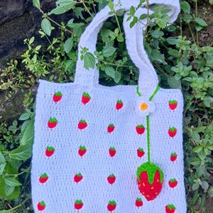 Strawberry 🍓🍓 Tote Bag 🦋