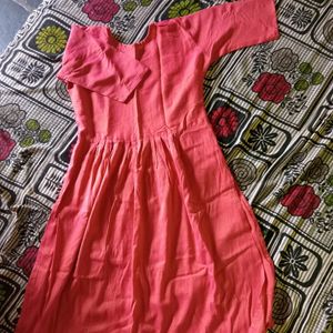 Double Color Kurti