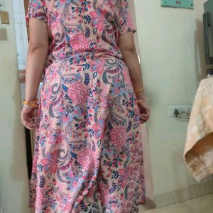 Flower Print Suit Set